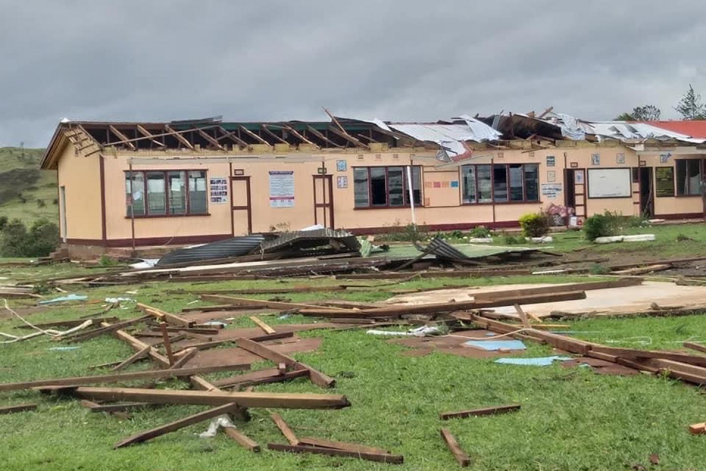 UNICEF ready to support thousands of children in the wake of Tropical Cyclone Yasa in Fiji