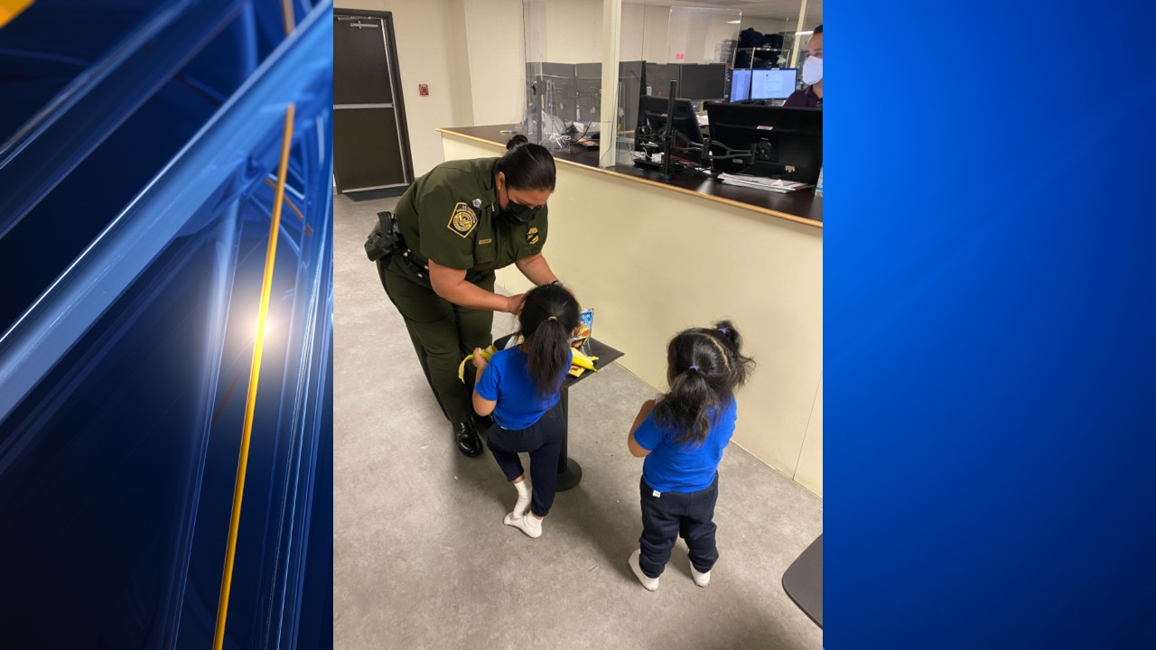 Toddlers abandoned by smugglers at border wall released from Border Patrol custody