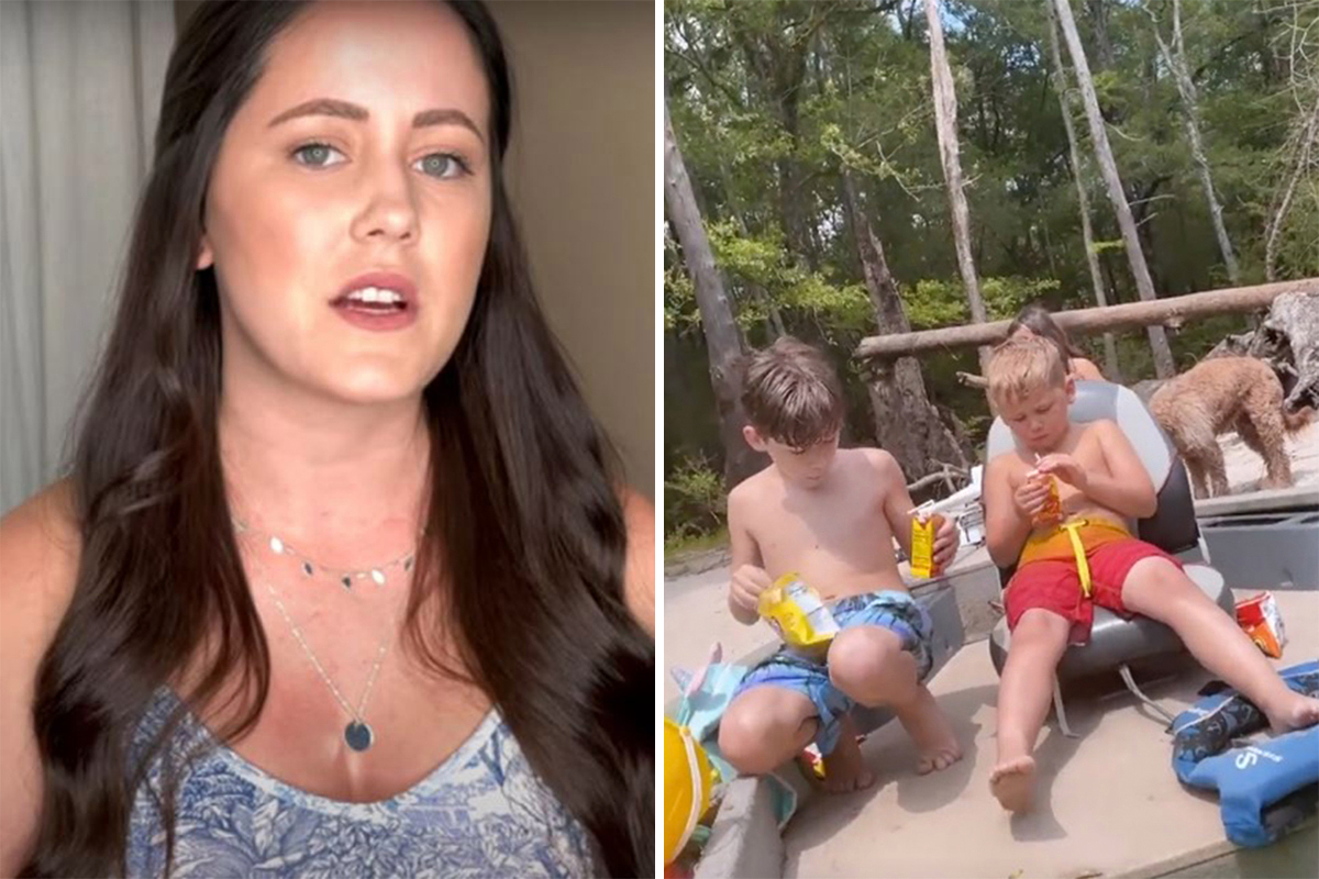 Teen Mom Jenelle Evans reunites with son Jace, 11, for Mother's Day amid nasty custody war with mom